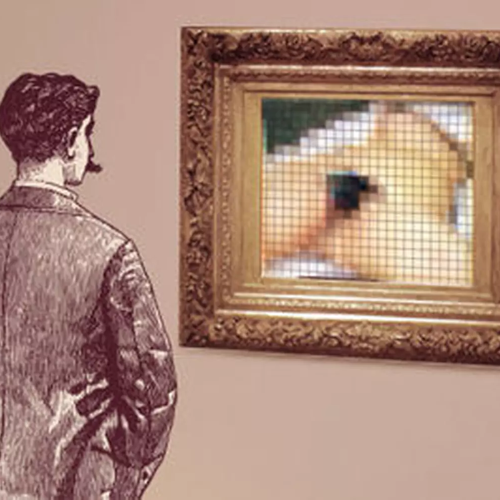 L'origine du monde de Gustave Courbet a mit plus d'un siècle pour passer de la sphère privée à la sphère publique